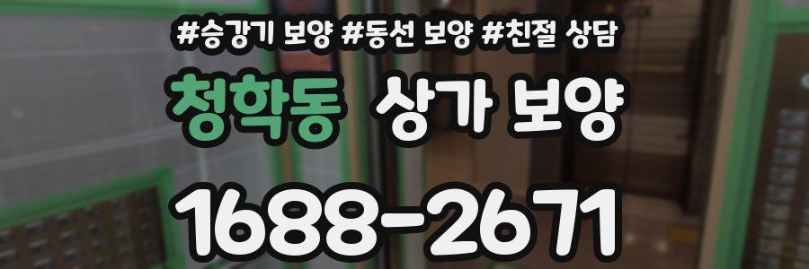 청학동 상가 보양