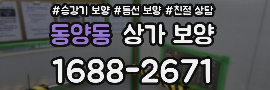 동양동 상가 보양