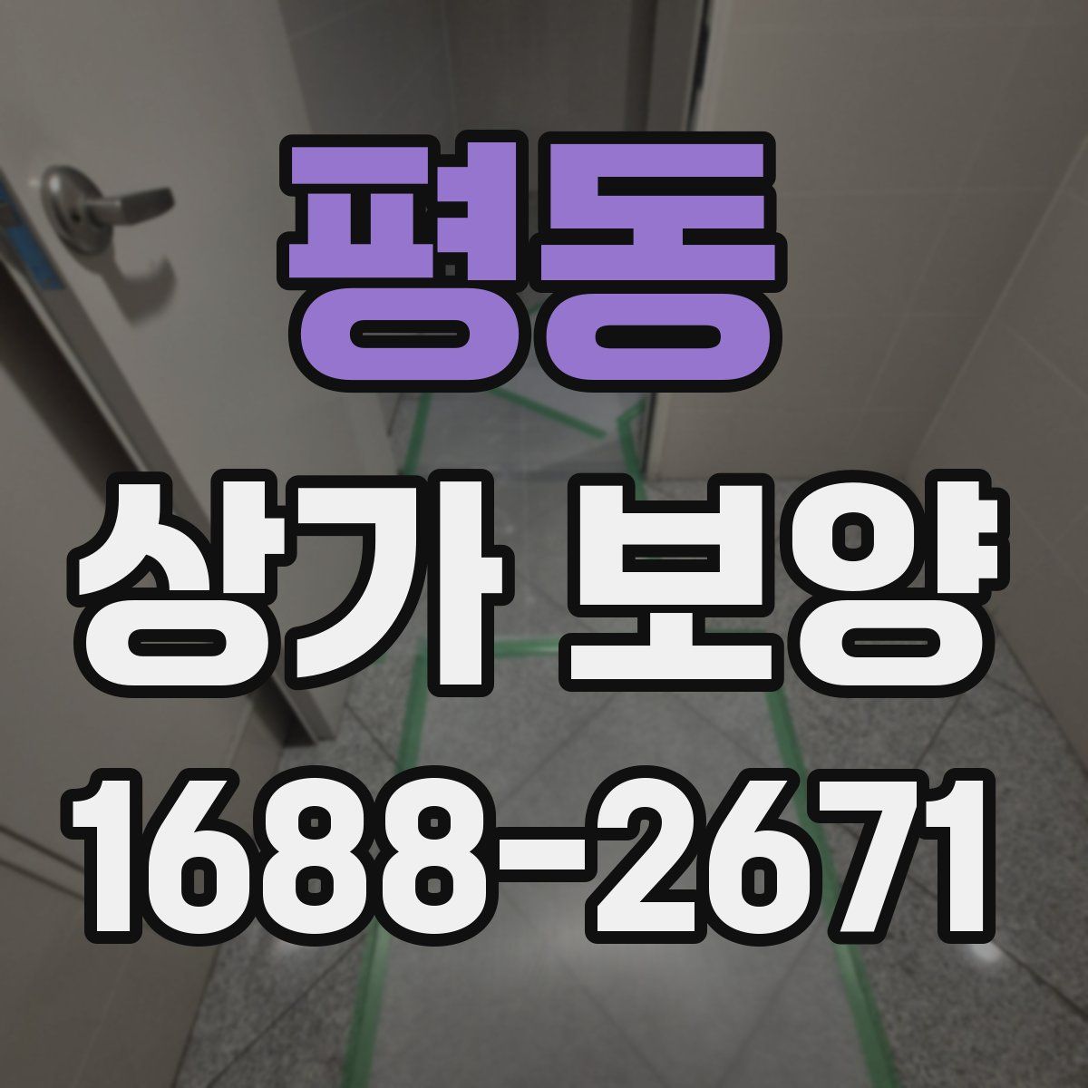 평동 상가 보양