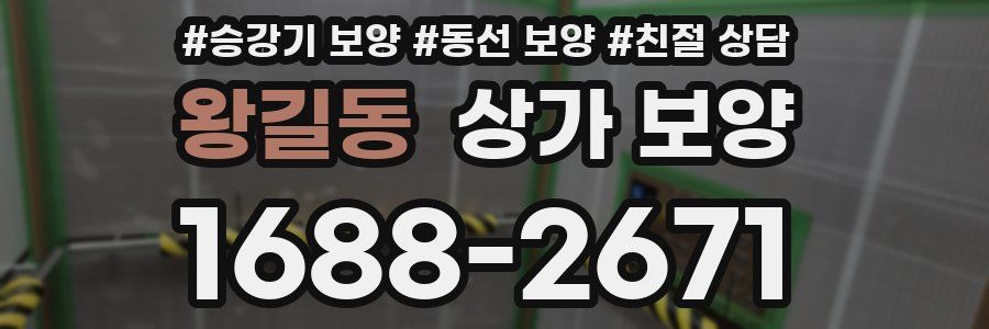 왕길동 상가 보양
