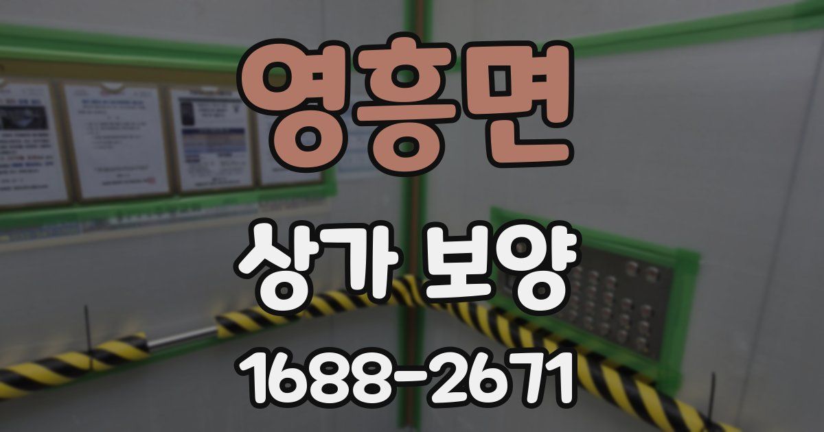 영흥면 상가 보양