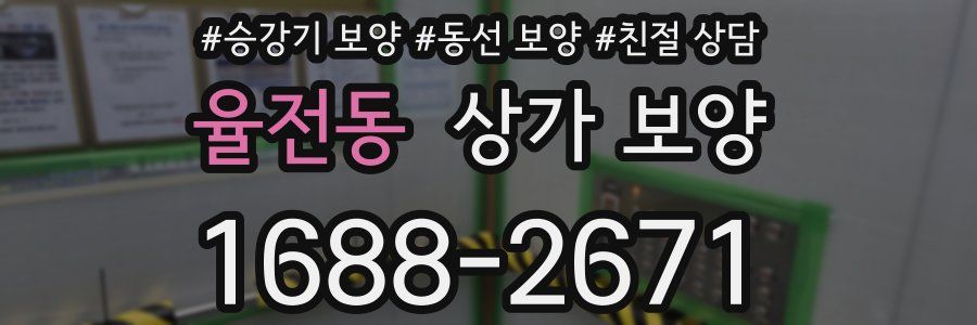 율전동 상가 보양