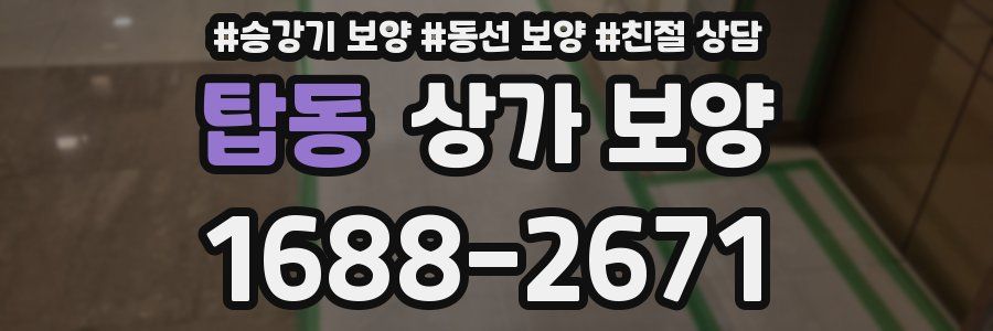 탑동 상가 보양