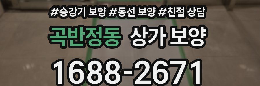 곡반정동 상가 보양