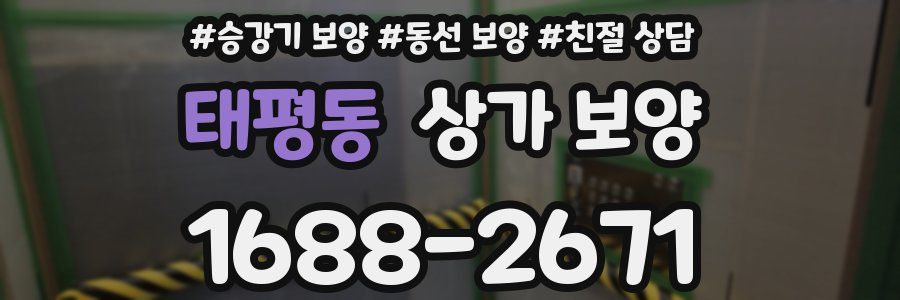 태평동 상가 보양