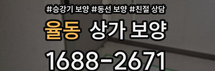 율동 상가 보양