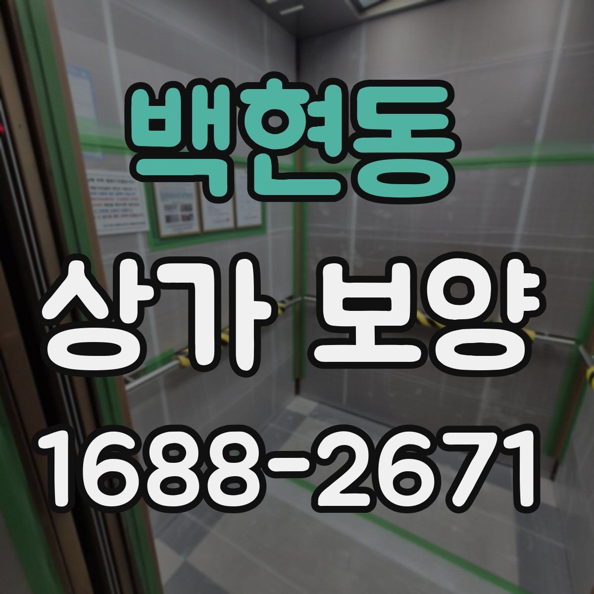 백현동 상가 보양 공사 전 알아둘 점