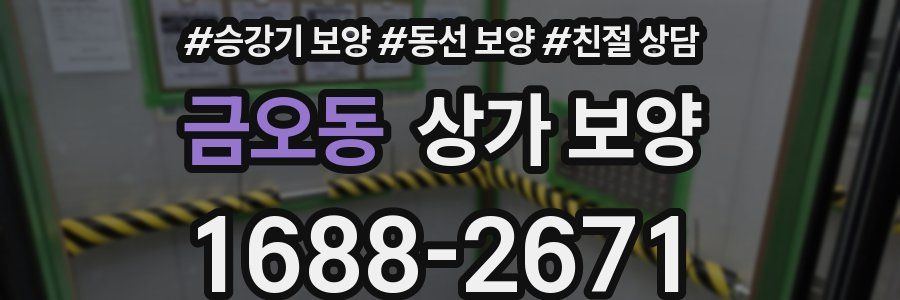 금오동 상가 보양