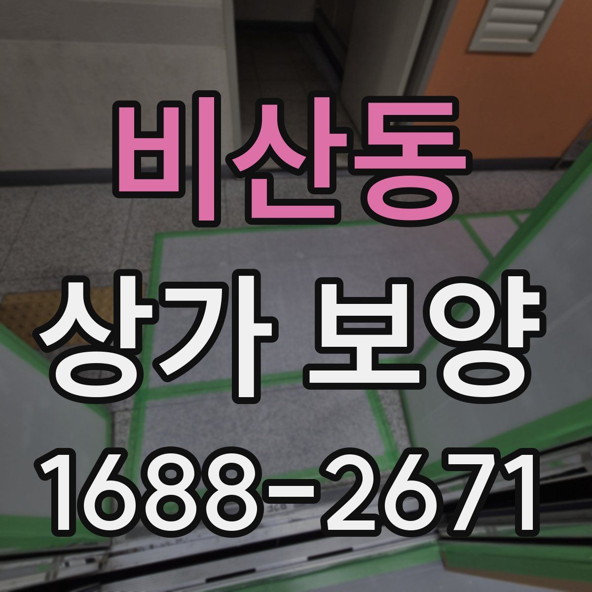 비산동 상가 보양