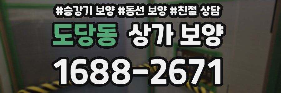 도당동 상가 보양