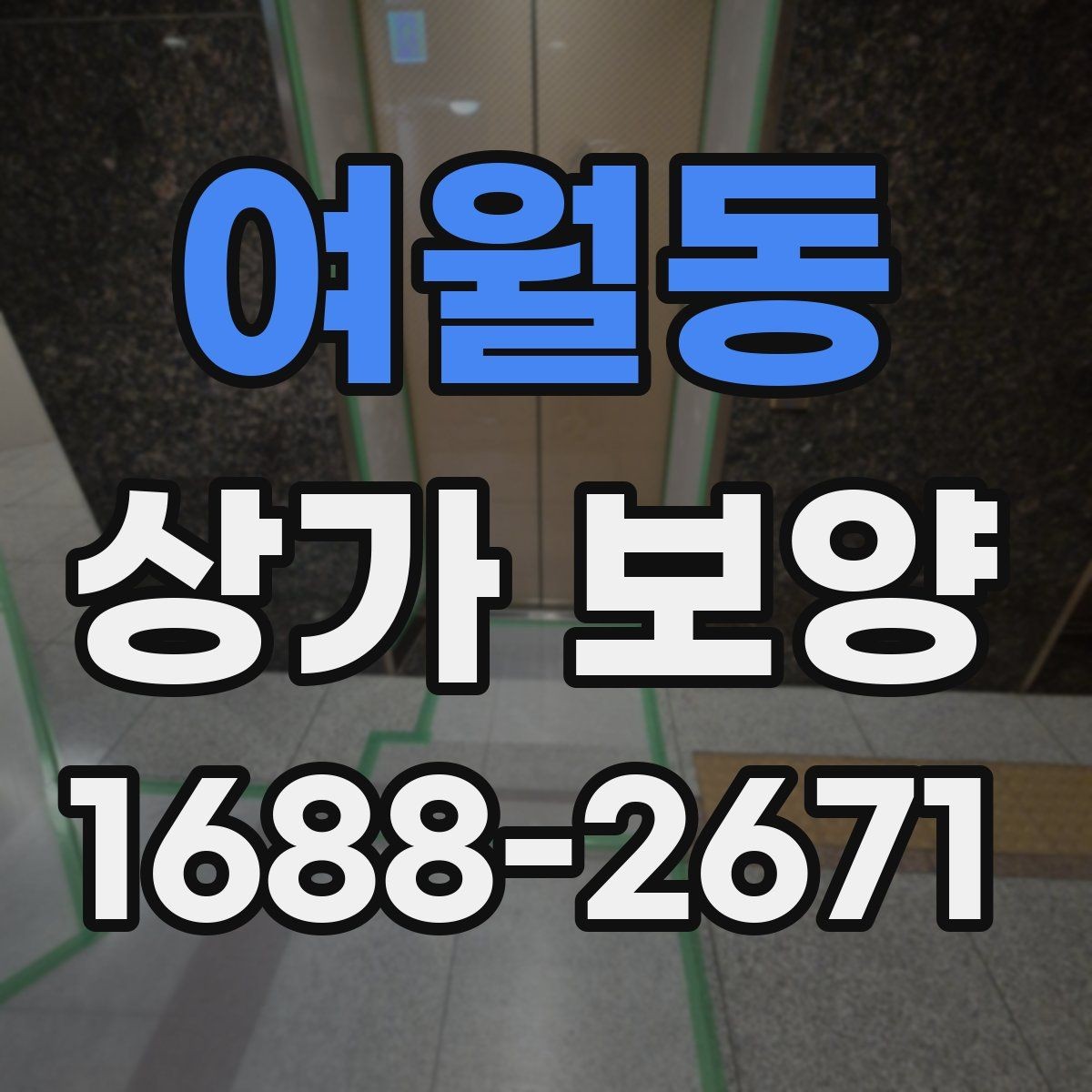 여월동 상가 보양 범위별 비용과 작업 내용