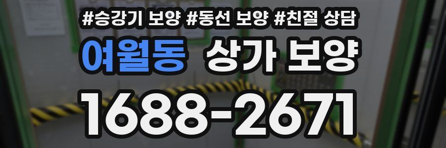 여월동 상가 보양