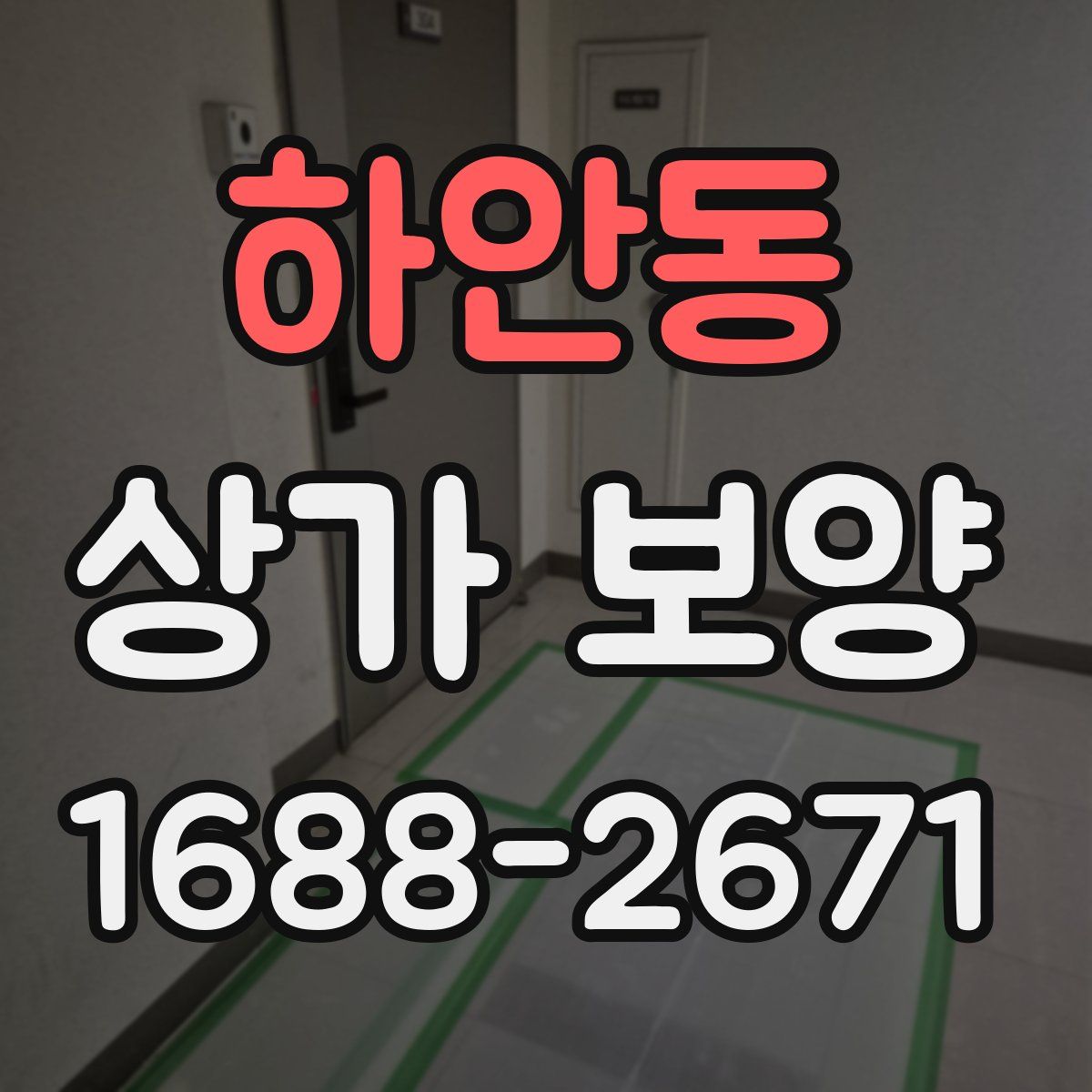 하안동 상가 보양