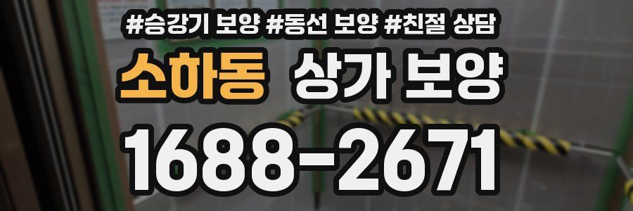 소하동 상가 보양