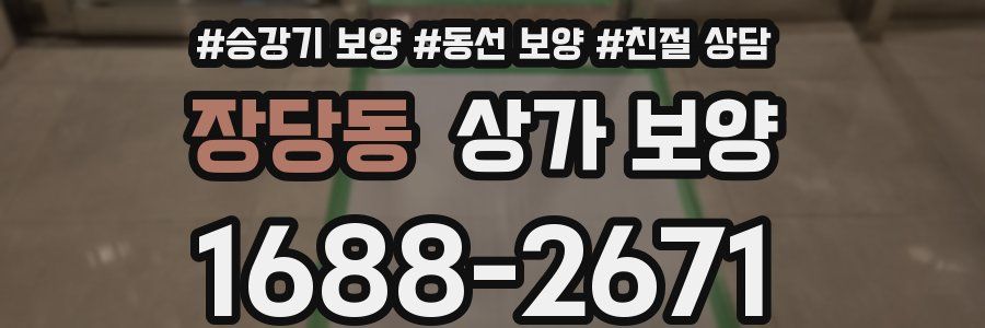 장당동 상가 보양