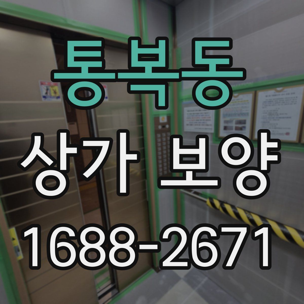 통복동 상가 보양