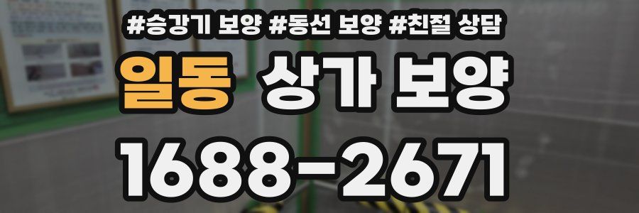 일동 상가 보양