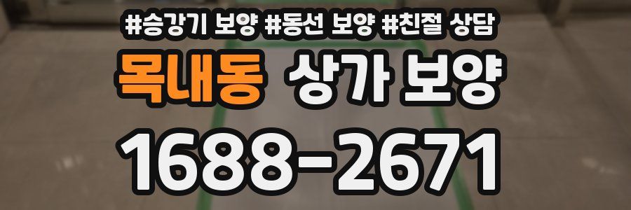 목내동 상가 보양