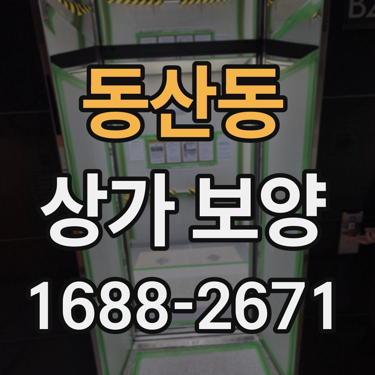 동산동 상가 보양
