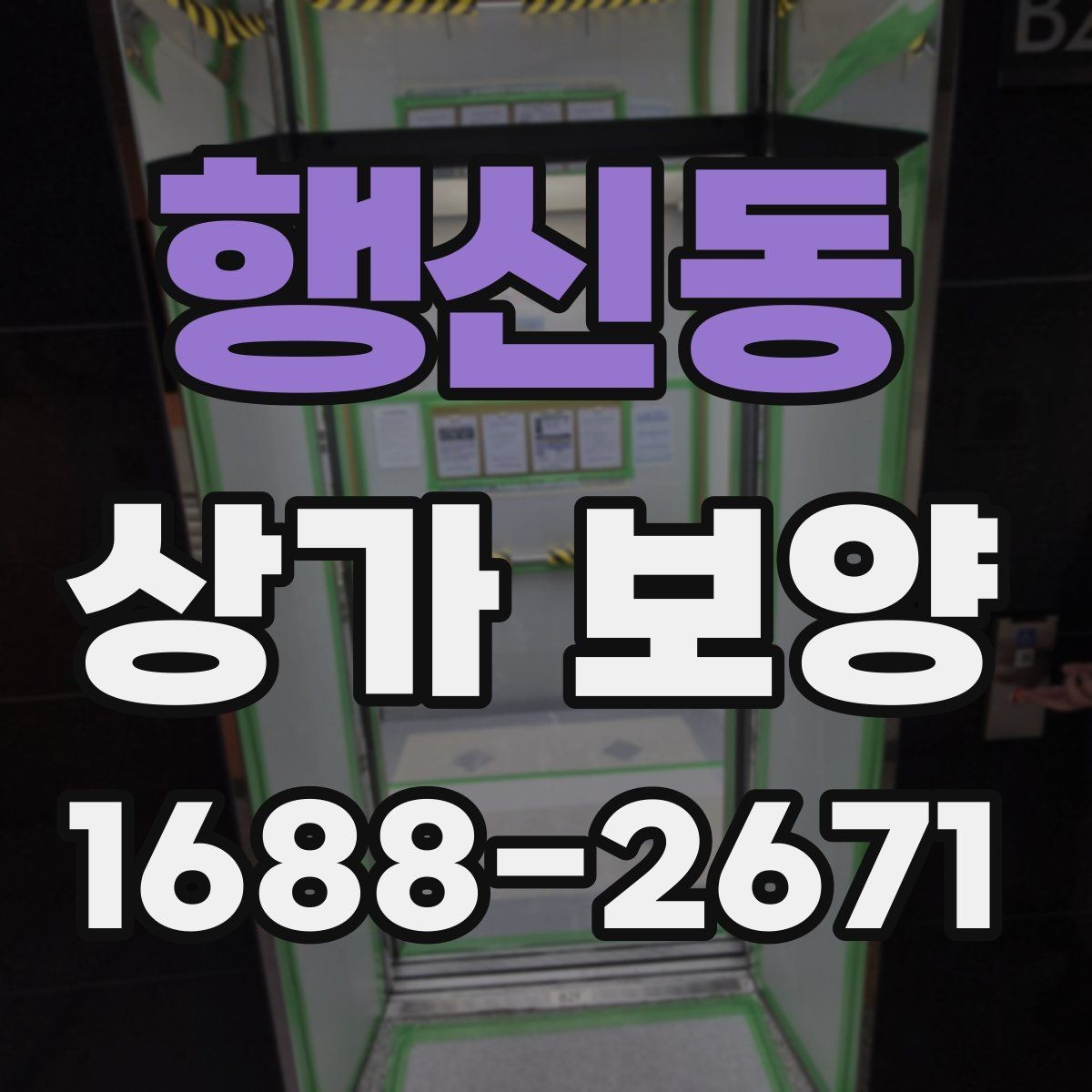행신동 상가 보양 단계별 진행 방식