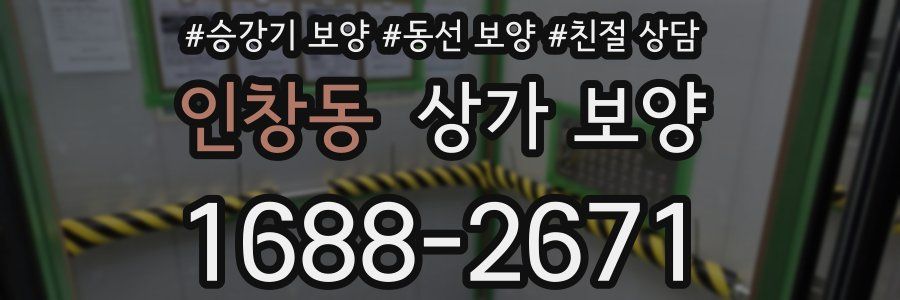 인창동 상가 보양