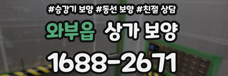 와부읍 상가 보양