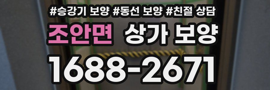 조안면 상가 보양