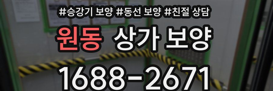 원동 상가 보양