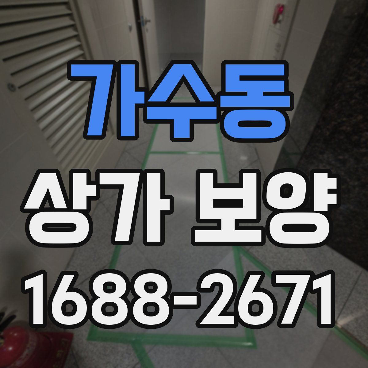 가수동 상가 보양