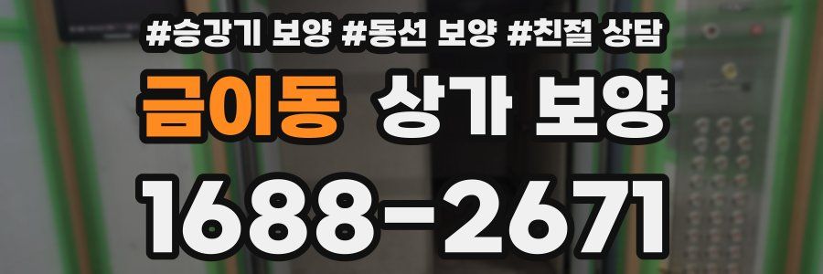금이동 상가 보양