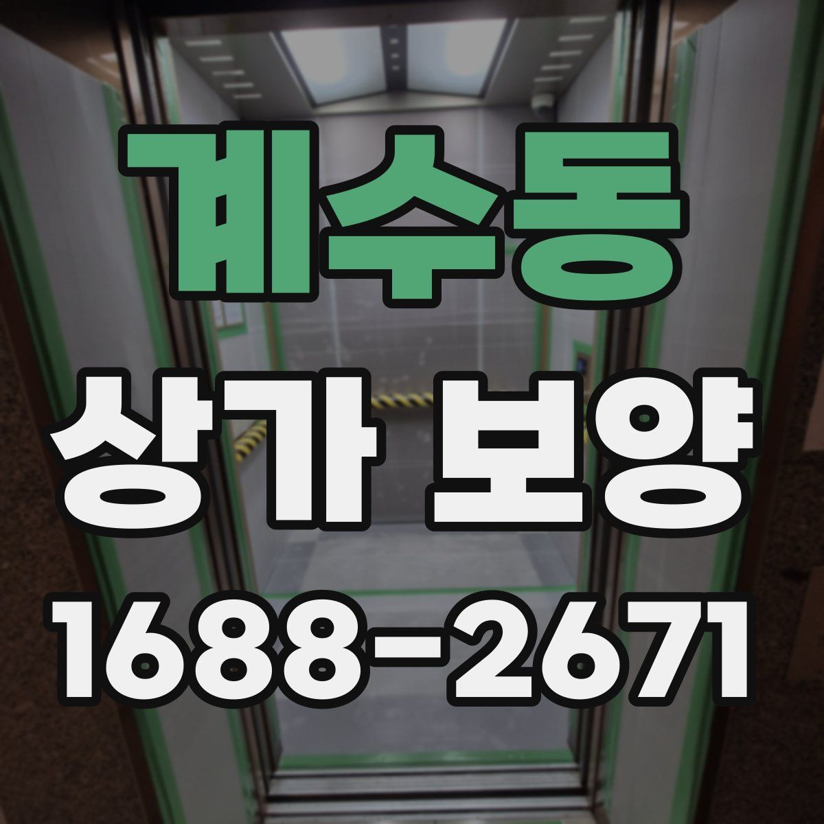 계수동 상가 보양