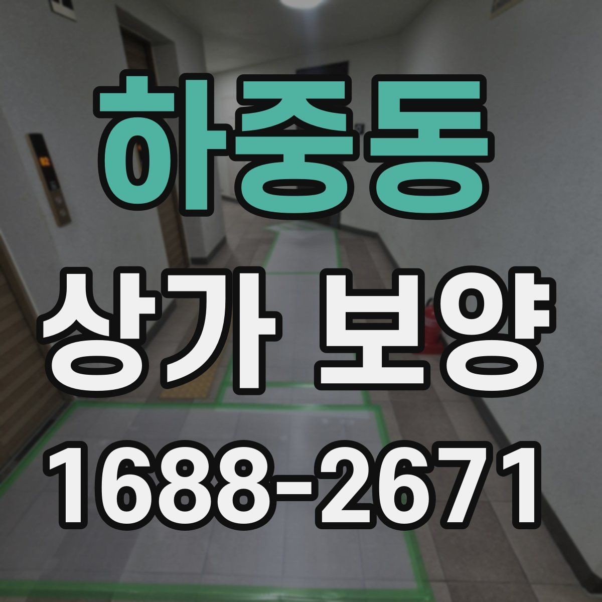 하중동 상가 보양 시 현장 상황별 대응 방법