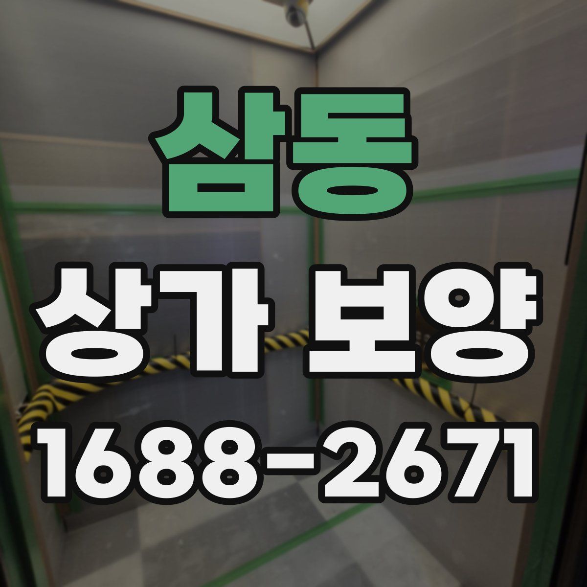 삼동 상가 보양