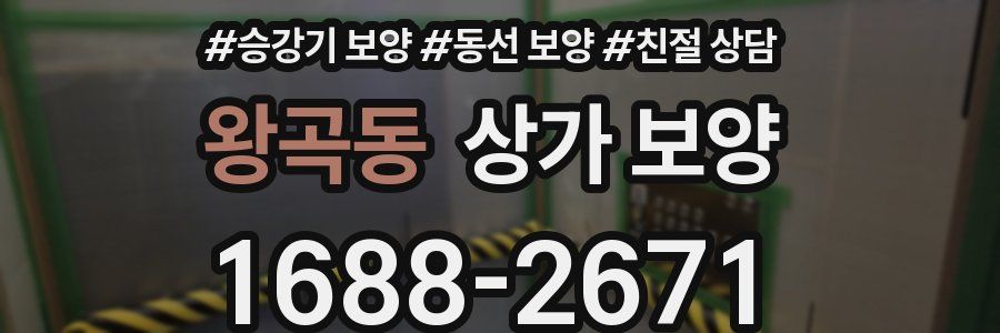 왕곡동 상가 보양