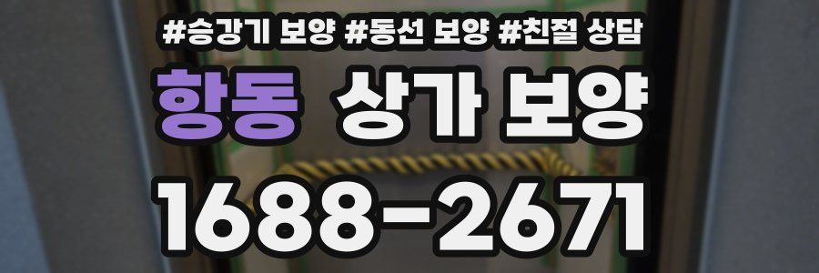 항동 상가 보양