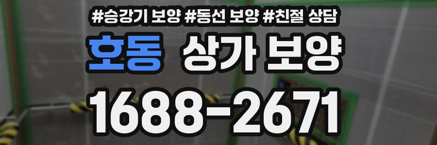 호동 상가 보양