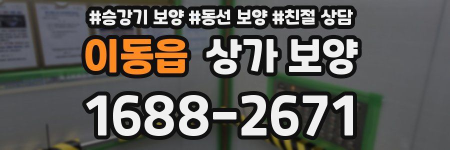 이동읍 상가 보양