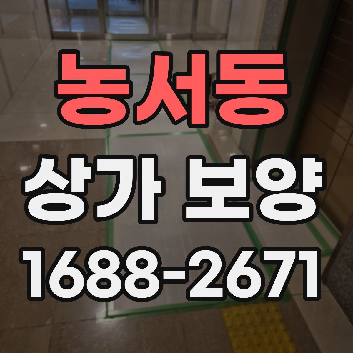 농서동 상가 보양