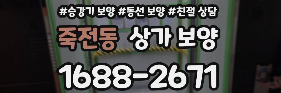 죽전동 상가 보양