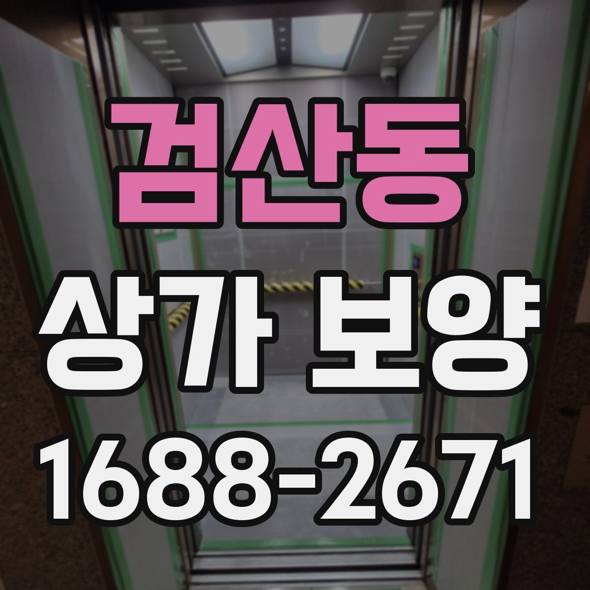 검산동 상가 보양