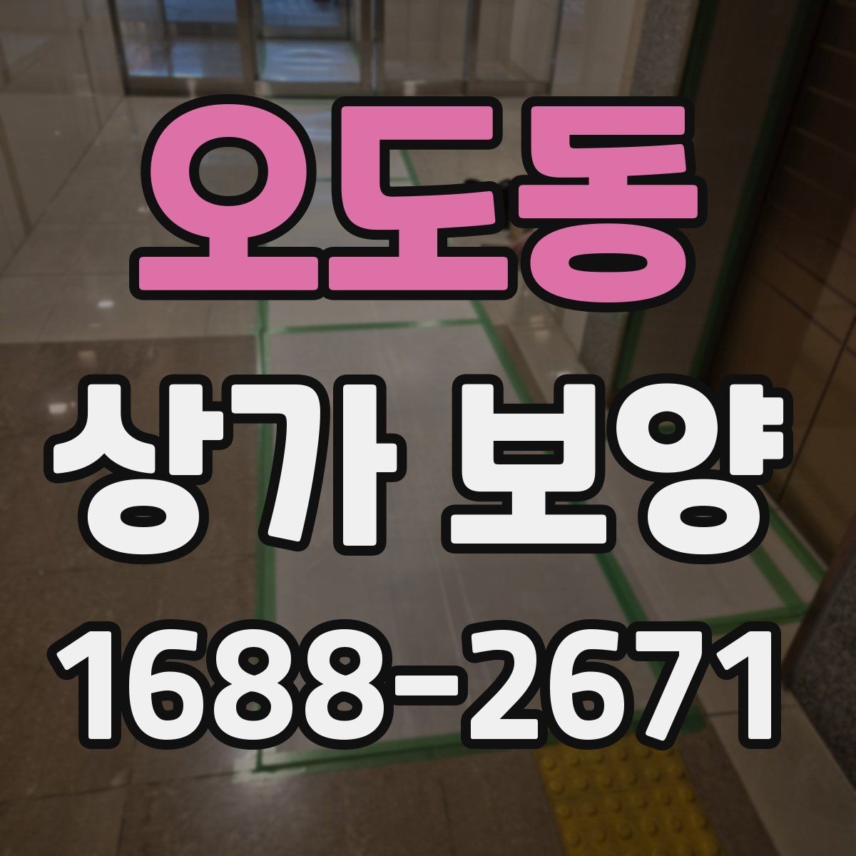 오도동 상가 보양 비용과 품질의 균형 맞추기