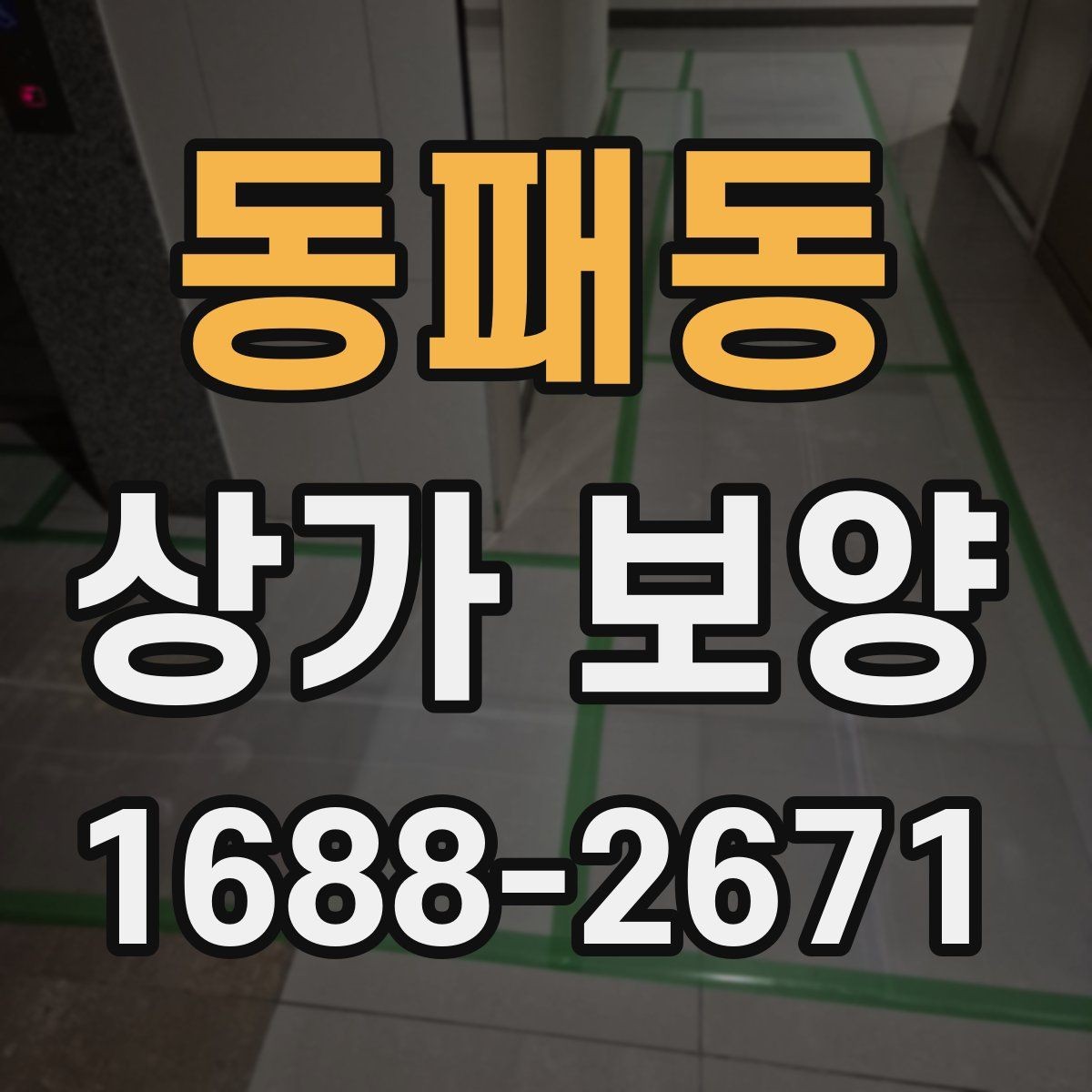 동패동 상가 보양 범위 설정이 중요한 이유