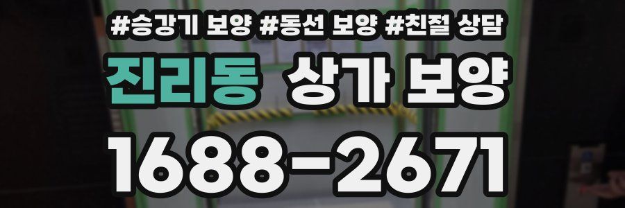 진리동 상가 보양