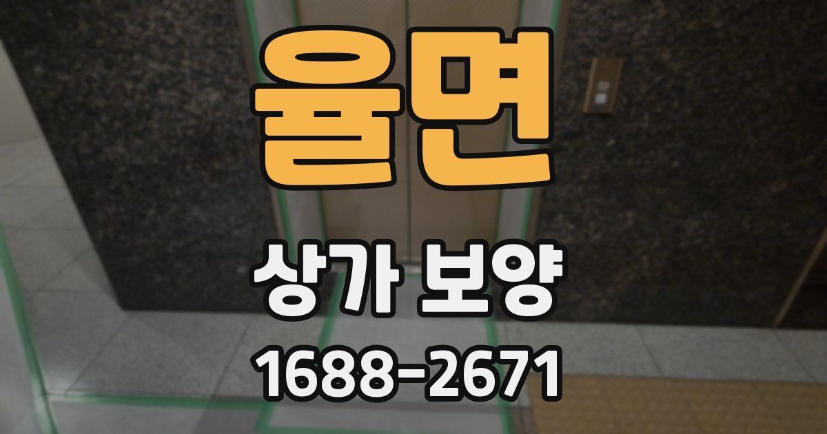 율면 상가 보양