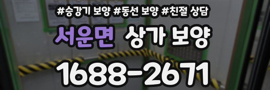 서운면 상가 보양