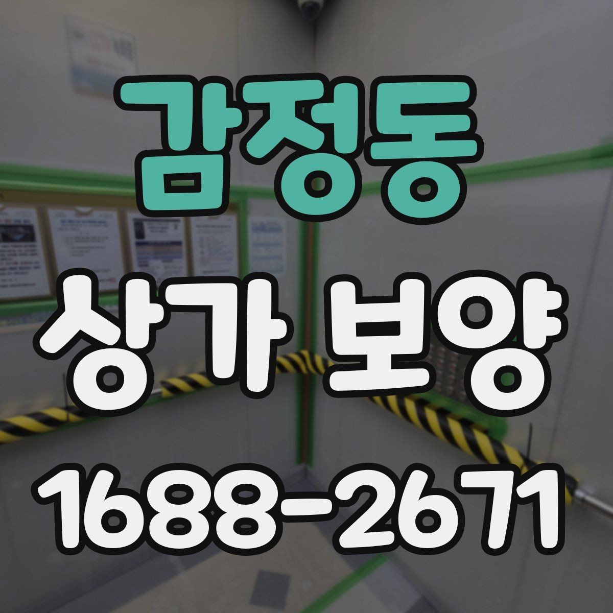 감정동 상가 보양 공사 현장에서 주의할 점