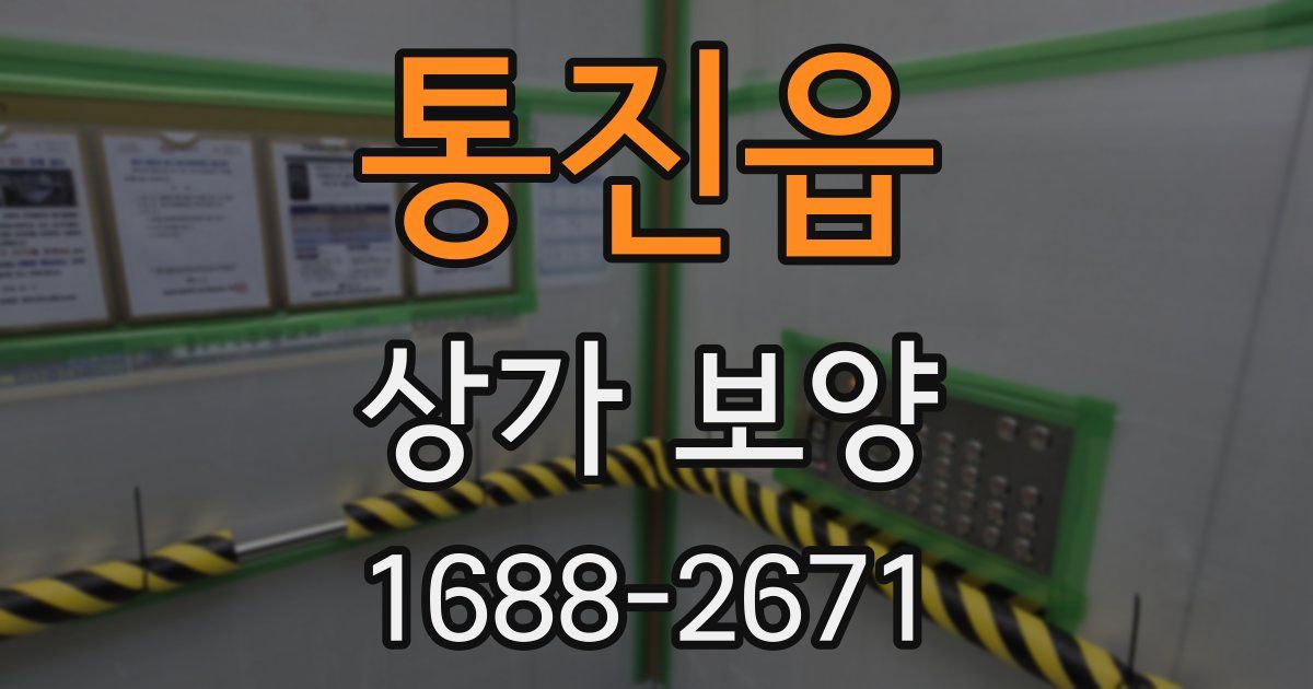 통진읍 상가 보양