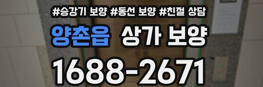 양촌읍 상가 보양