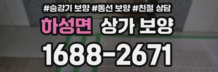 하성면 상가 보양