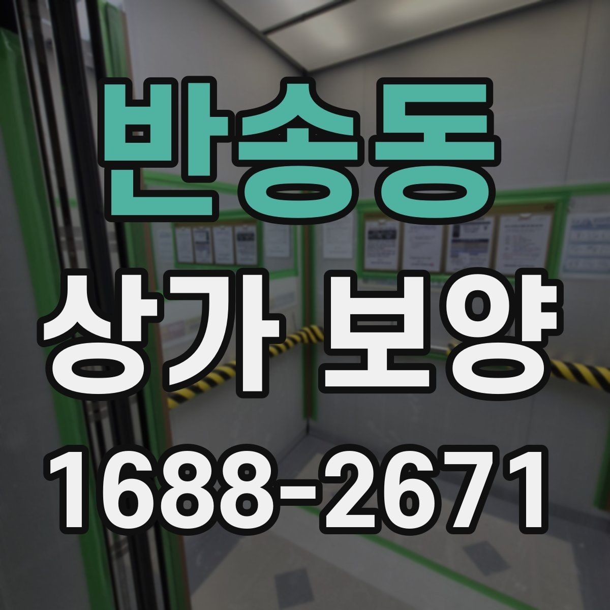 반송동 상가 보양 후 정리와 복구 과정